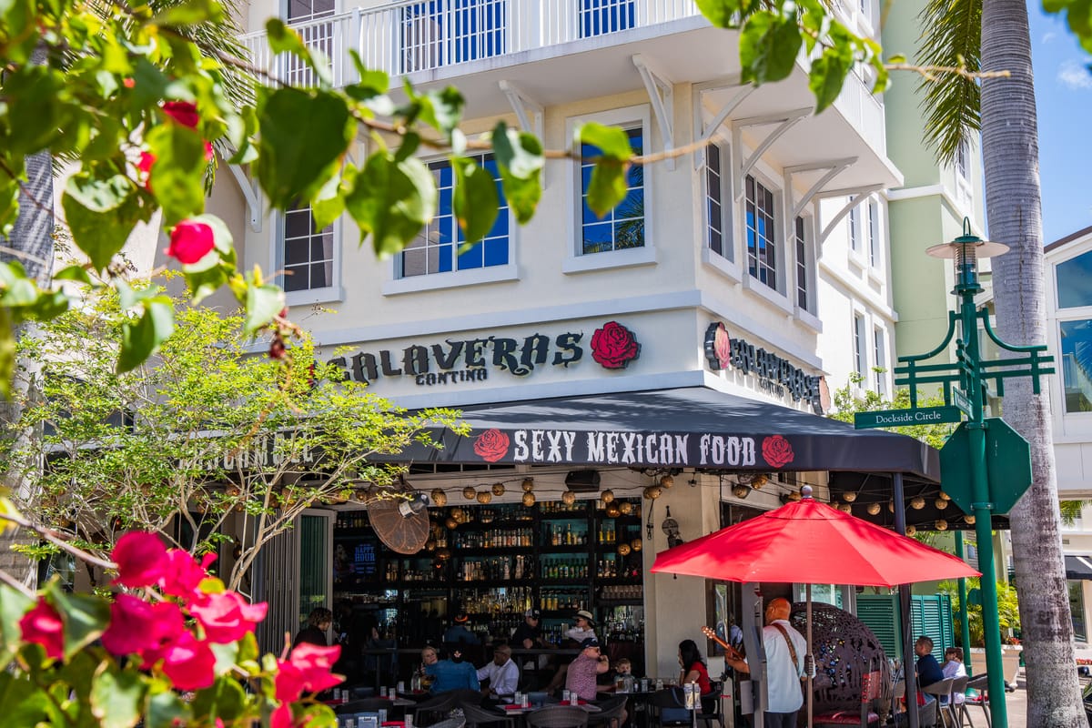 Calaveras Cantina patio in Jupiter
